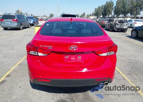 2013 Hyundai Elantra Gs из США, поврежденный, VIN KMHDH6AE7DU001096